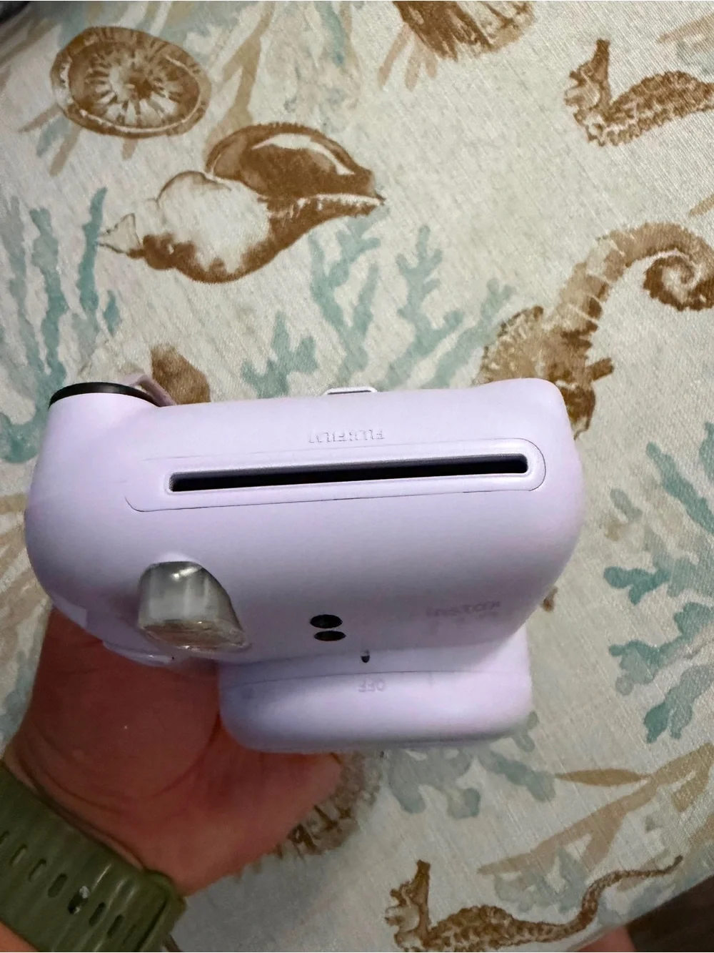 Fujifilm Instax Mini 12 Instant Camera - Lavender with 2 cases.